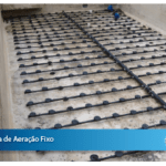 aeração difusor membrana