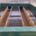 Decantador lamelar adensador lodo